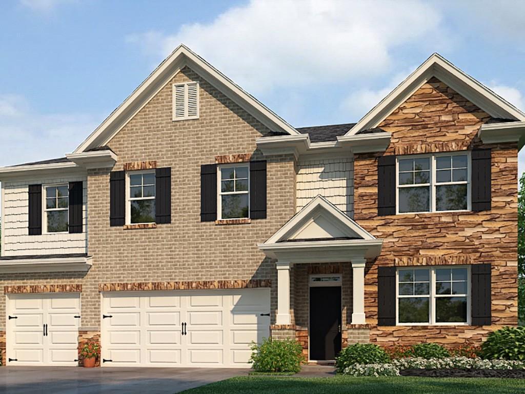 4310 Merrigold Way Fairburn, GA 30213 - Photo 1 of 1 color rendering. not actual home. sample same plan
