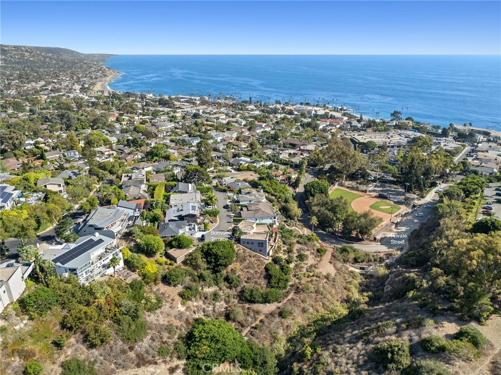 455 Bonvue Terrace Laguna Beach, CA 92651 - Photo 6 of 14 an aerial view of residential building and green space