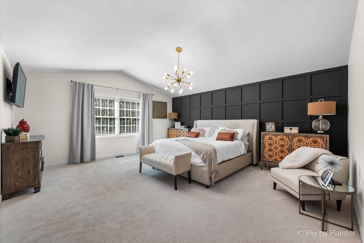 36W575 Bristol Road St. Charles, IL 60175 - Photo 24 of 58 a bed room with a bed and a chair