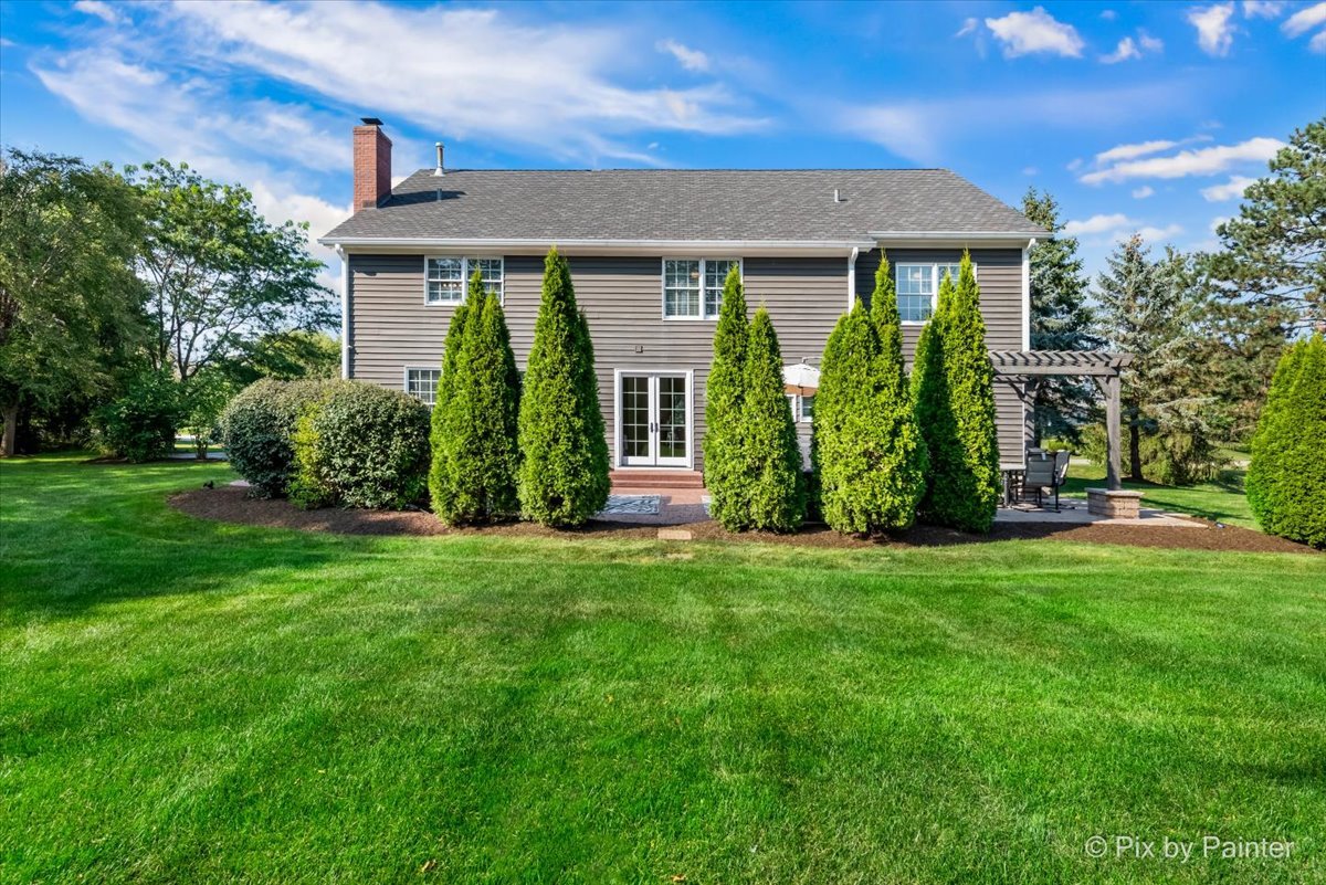 36W575 Bristol Road St. Charles, IL 60175 - Photo 45 of 58 front view of a house with a garden