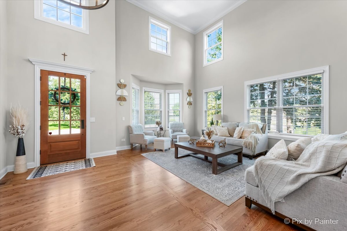 36W575 Bristol Road St. Charles, IL 60175 - Photo 8 of 58 a living room with furniture and a window