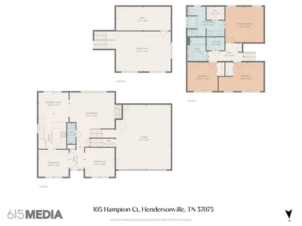 $489,000 | 105 Hampton Court, Hendersonville, TN 37075