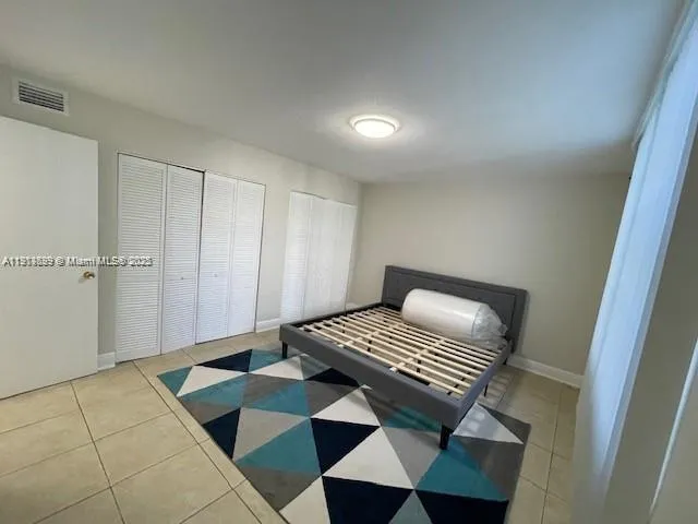 a view of room with a rug