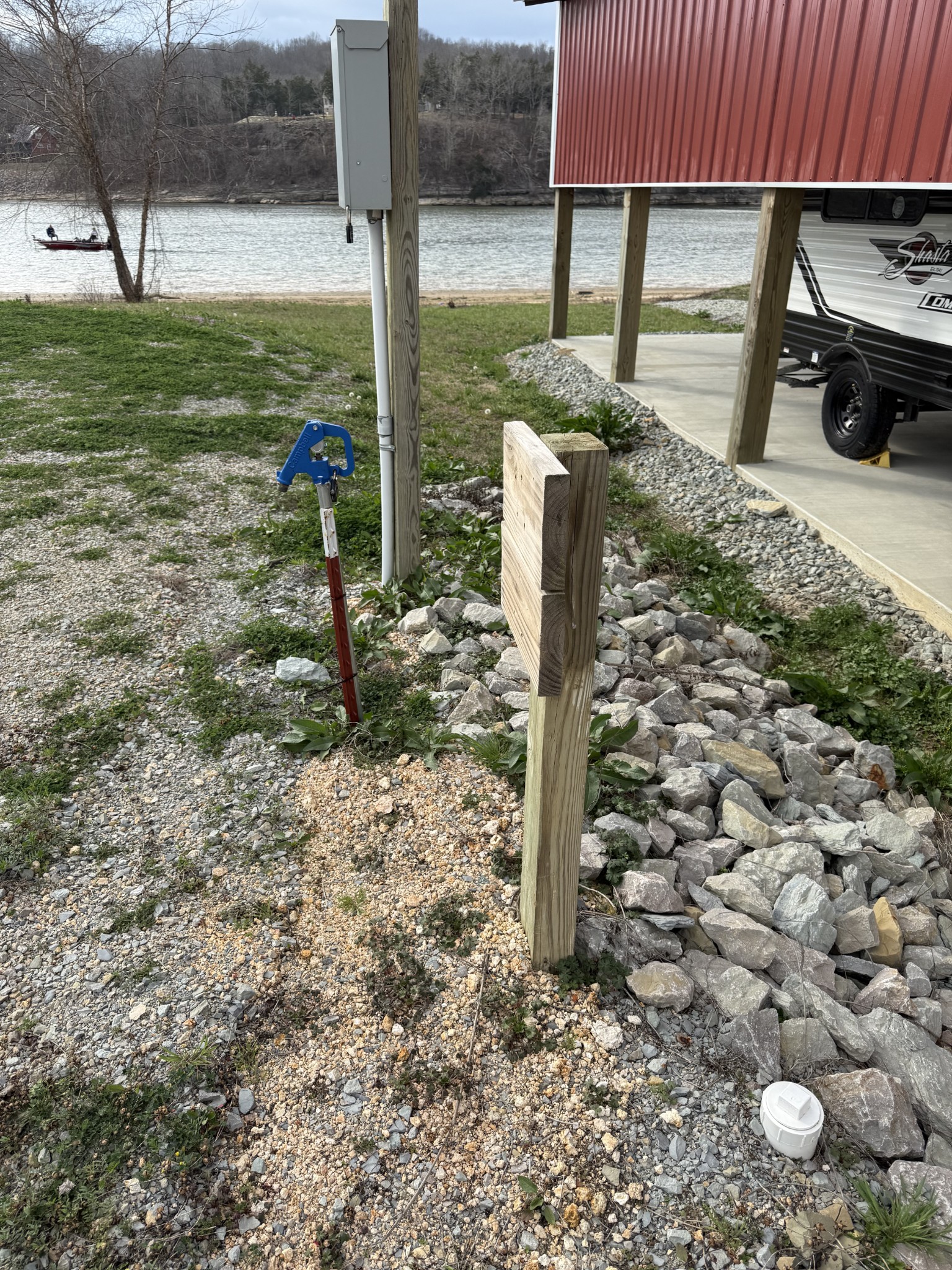 2133 Hardin Bottom River Road Clifton, TN 38425 - Photo 20 of 42 a front view of a house with a yard