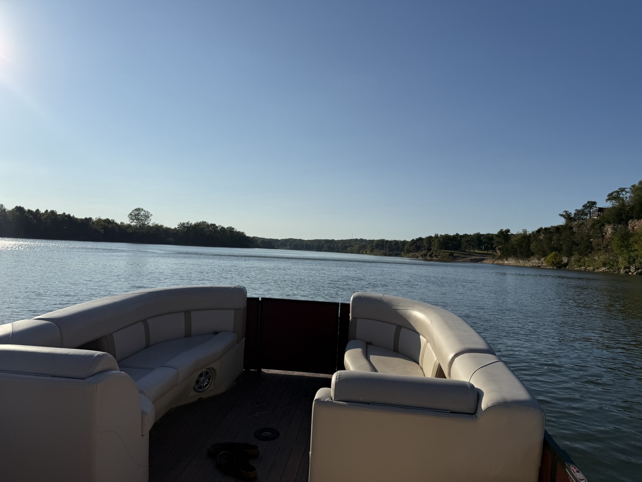 2133 Hardin Bottom River Road Clifton, TN 38425 - Photo 26 of 42 a view of roof deck with lake view and mountain view