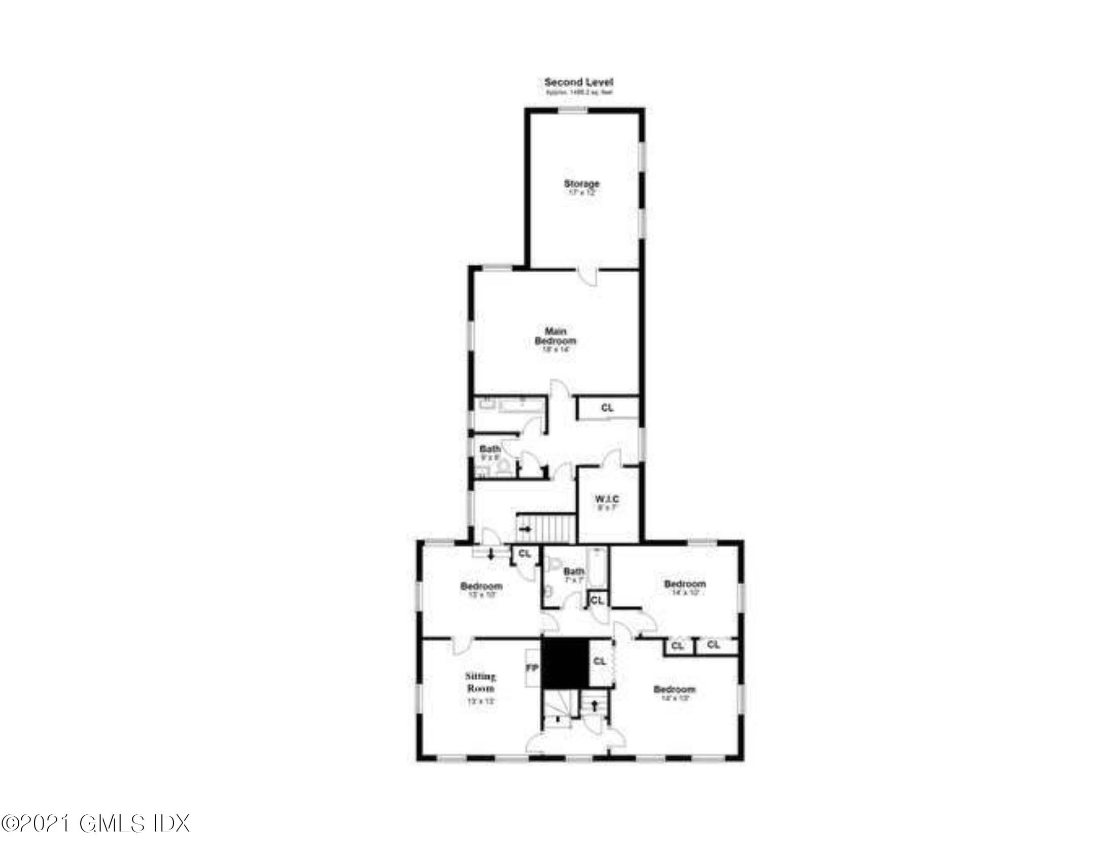 117 Dingletown Road Greenwich, CT 06830 - Photo 24 of 25 a picture of a floor plan