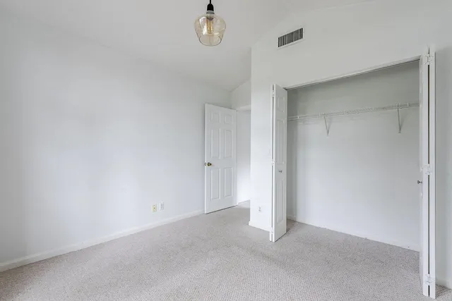 a view of empty room