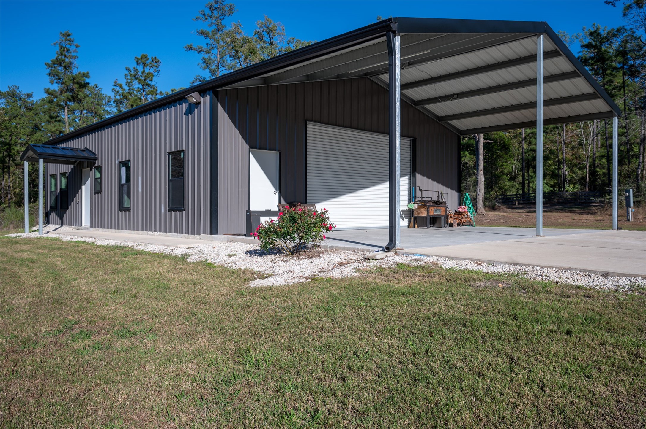 0 Farm To Market 1745 Chester, TX 75936 - Photo 1 of 37 a view of a house with backyard and porch