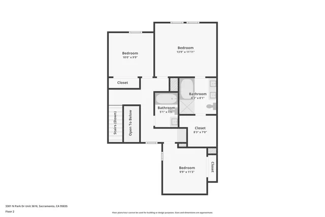 $395,000 | 3301 North Park Drive, Unit 2815, Sacramento, CA 95835