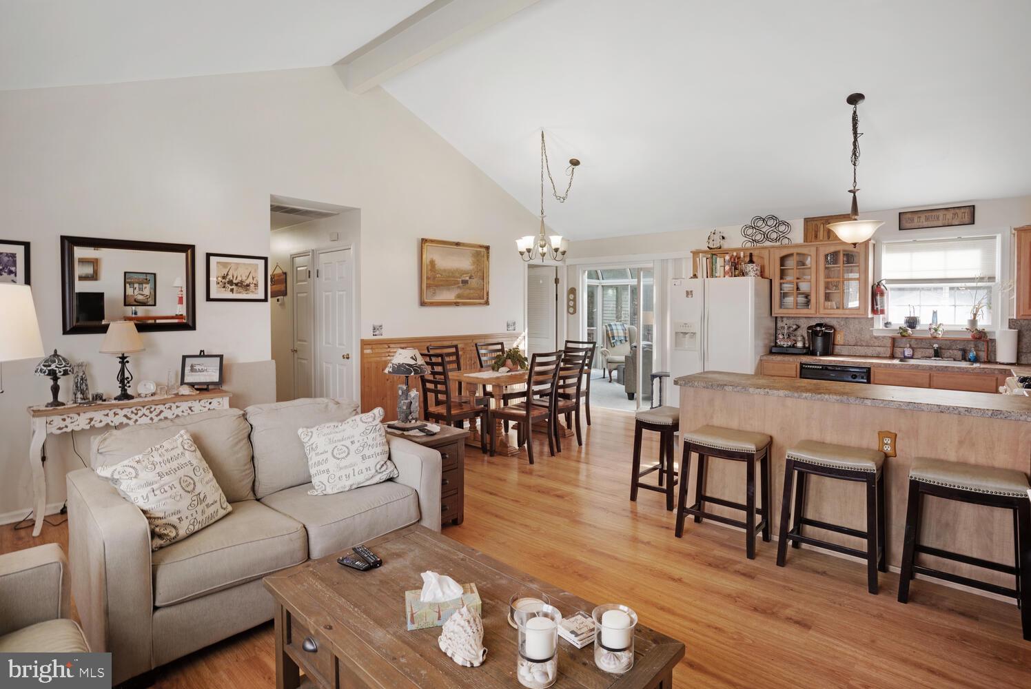 1321 Radio Road Little Egg Harbor, NJ 08087 - Photo 13 of 32 a living room with lots of furniture and wooden floor