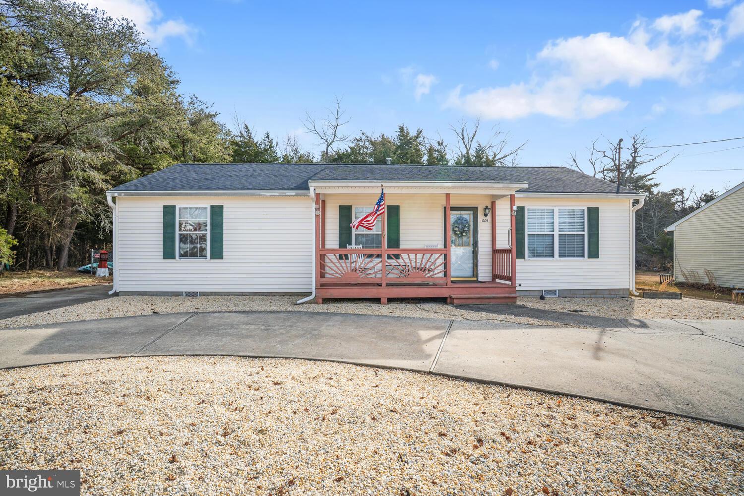1321 Radio Road Little Egg Harbor, NJ 08087 - Photo 2 of 32 front view of house with a yard
