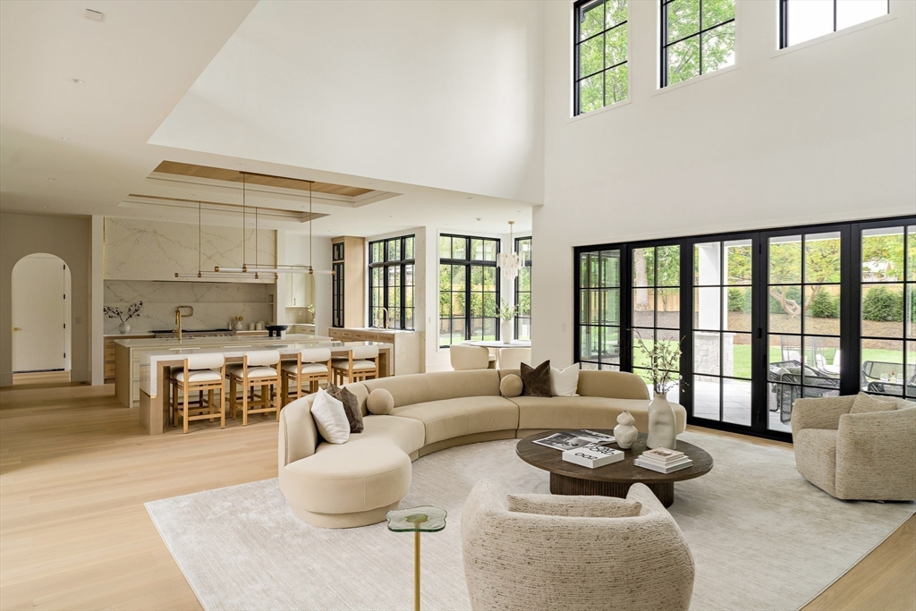 19 Bonnybrook Road Newton, MA 02468 - Photo 12 of 42 a living room with furniture and a large window