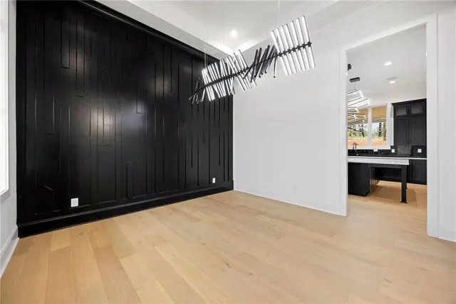 a view of empty room