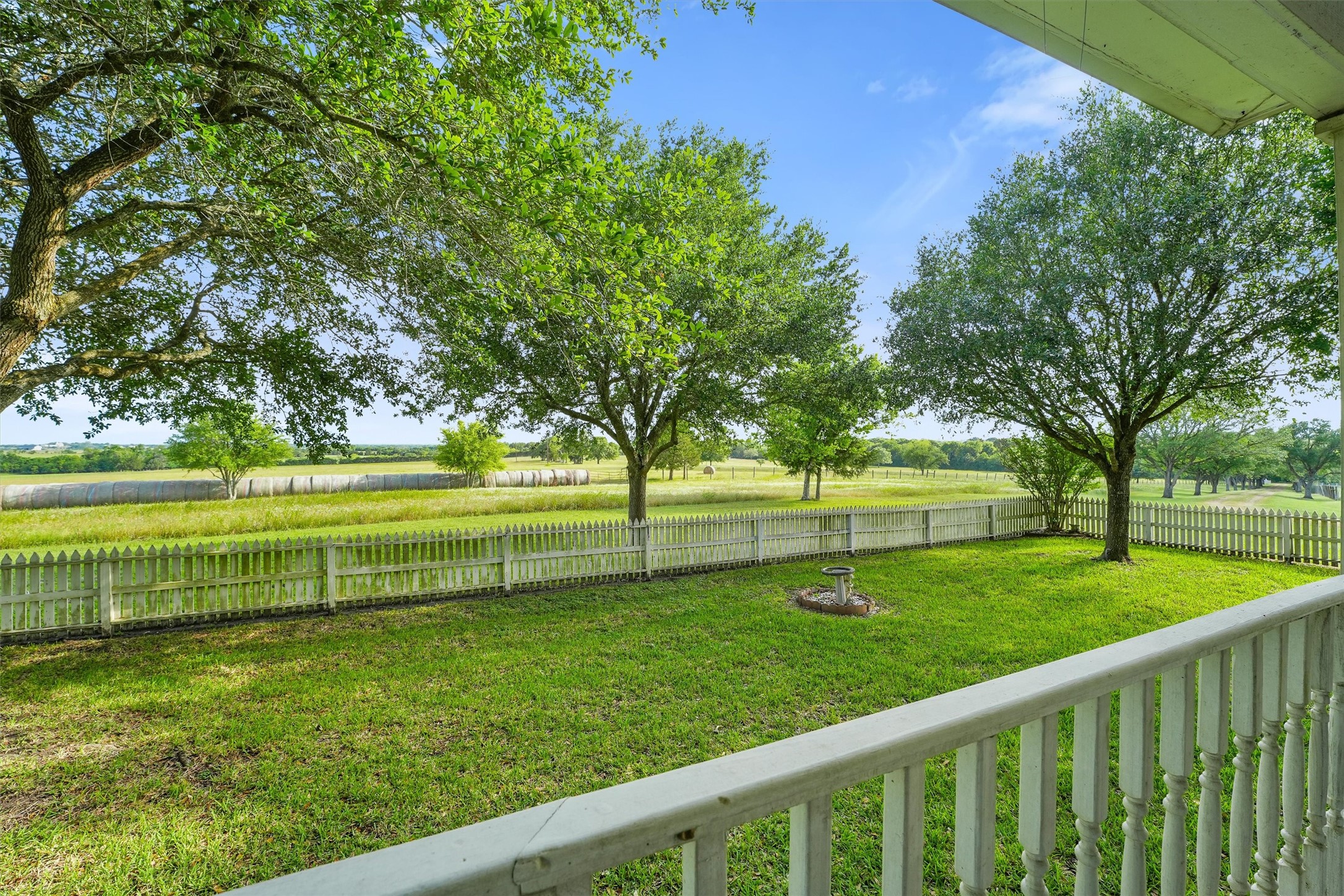 9058 Sam Houston Road Brenham, TX 77833 - Photo 45 of 50 a view of outdoor space with deck and green space