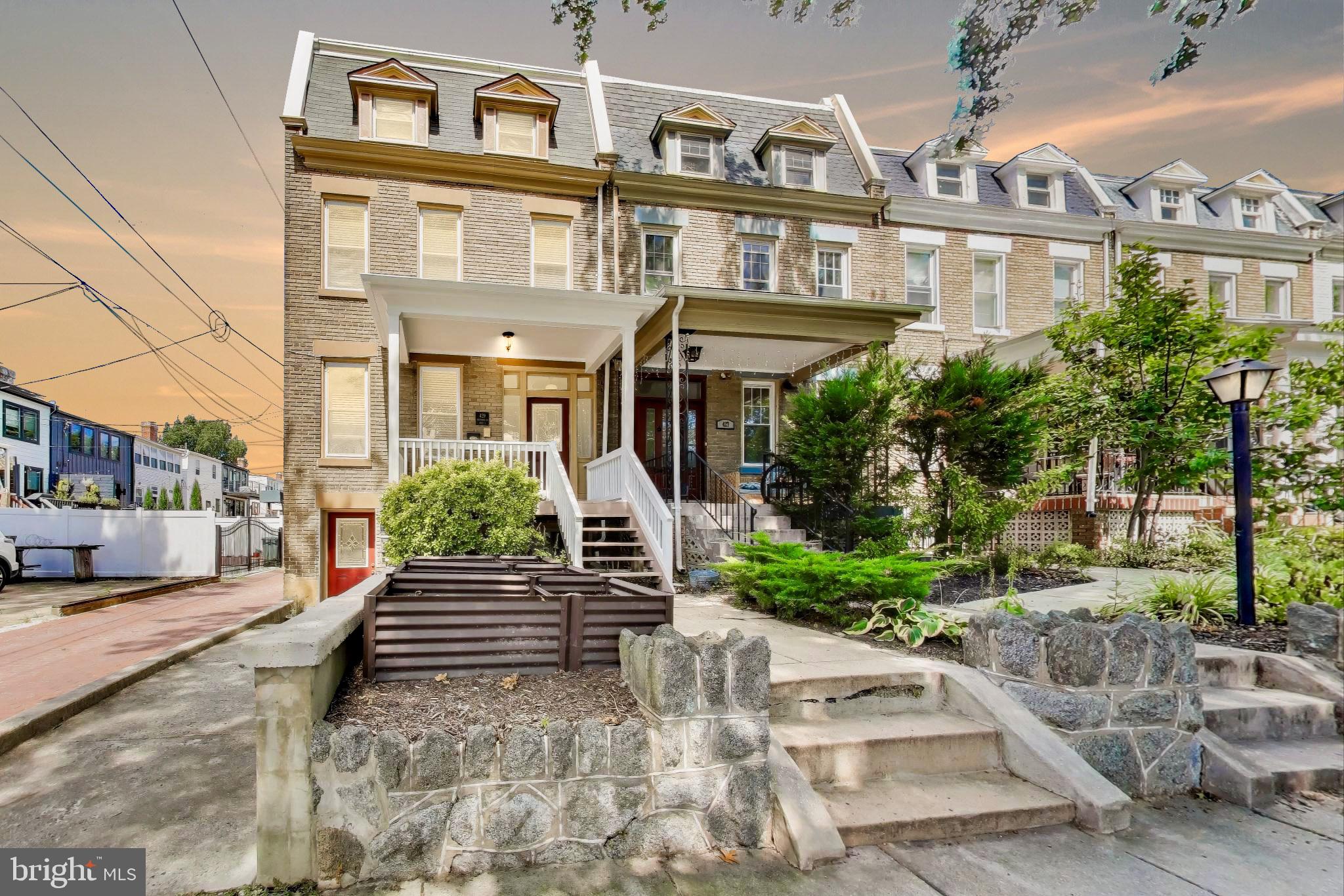 429 Shepherd Street Northwest, Unit 1 Washington, DC 20011 - Photo 2 of 41 Lovely Petworth End-Unit Rowhome Condo!