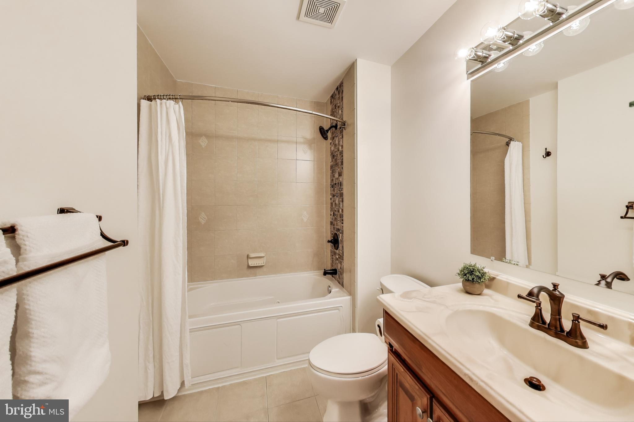 429 Shepherd Street Northwest, Unit 1 Washington, DC 20011 - Photo 22 of 41 Primary Bedroom Ensuite Full Bathroom w/Jetted Tub