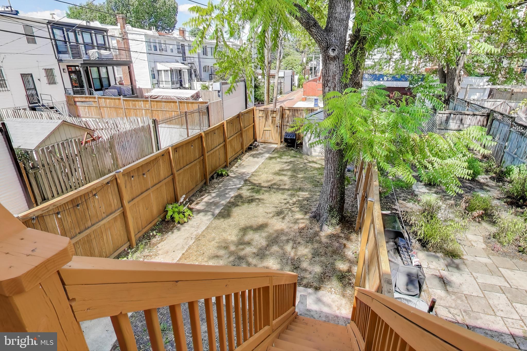 429 Shepherd Street Northwest, Unit 1 Washington, DC 20011 - Photo 33 of 41 View from Deck