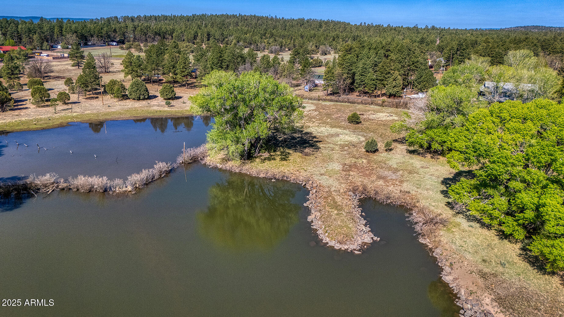 Pinetop-lakeside Larson Road Lakeside, AZ 85929 - Photo 13 of 45 a view of lake with mountain
