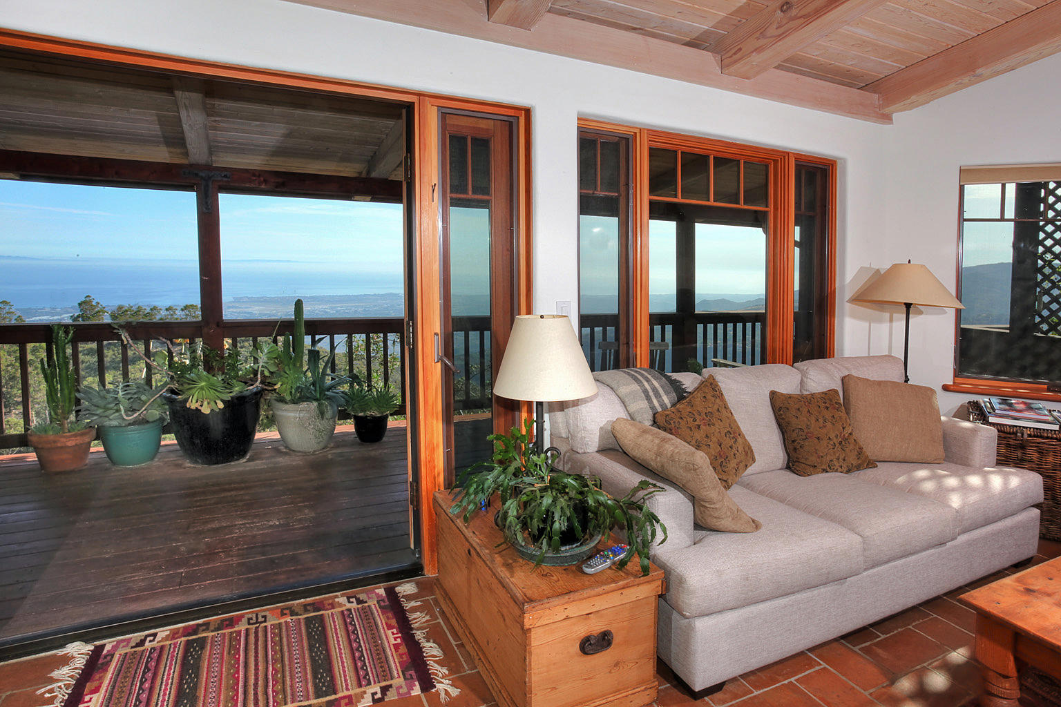 4897 Lookout Road Santa Barbara, CA 93105 - Photo 1 of 21 1-21-LivingRoom&View-TempUse