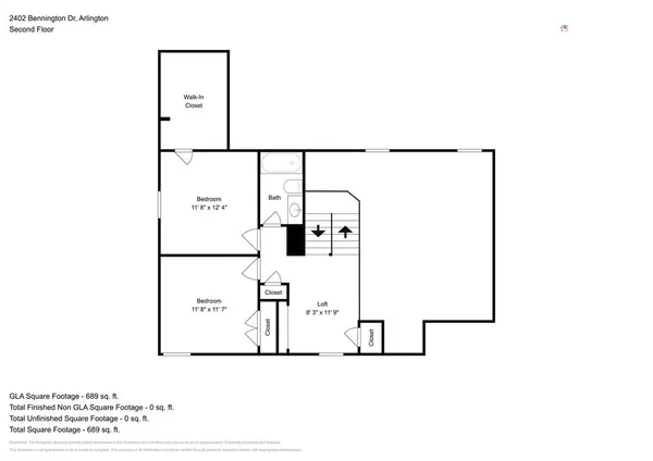 $2,320 | 2402 Bennington Drive, Arlington, TX 76018