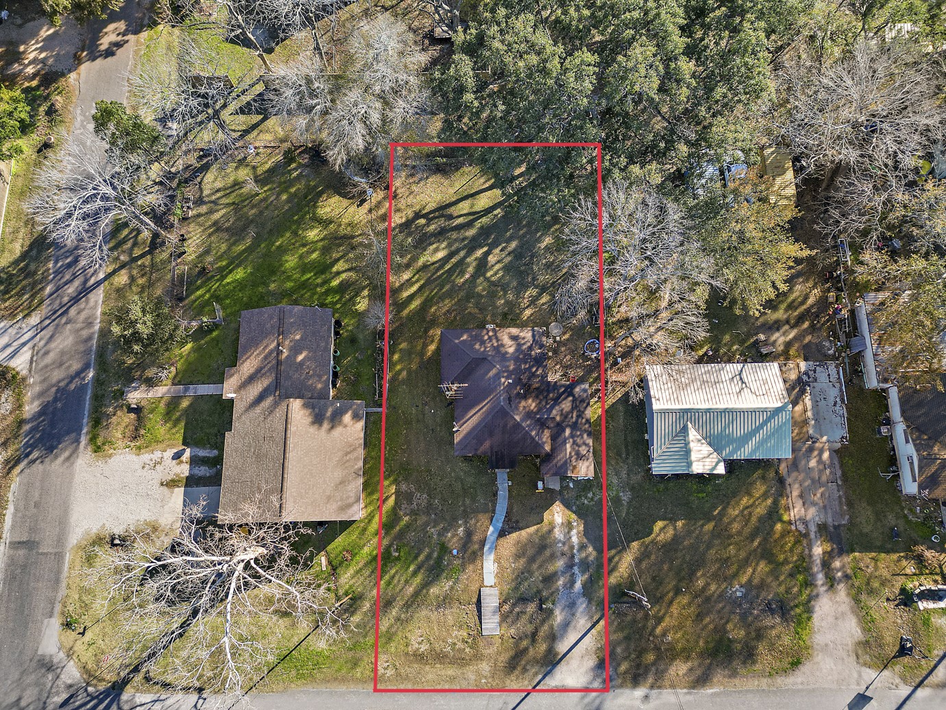 506 Trinity Street Anahuac, TX 77514 - Photo 22 of 22 Aerial view