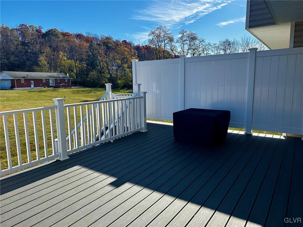 551 Delta Road Northampton, PA 18067 - Photo 7 of 19 a view of deck with wooden floor and seating space