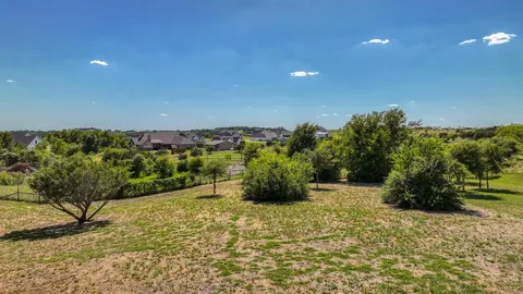 a view of a garden with plants