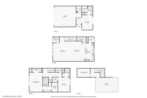 $629,000 | 4511 Arberry Lane, Dallas, TX 75219