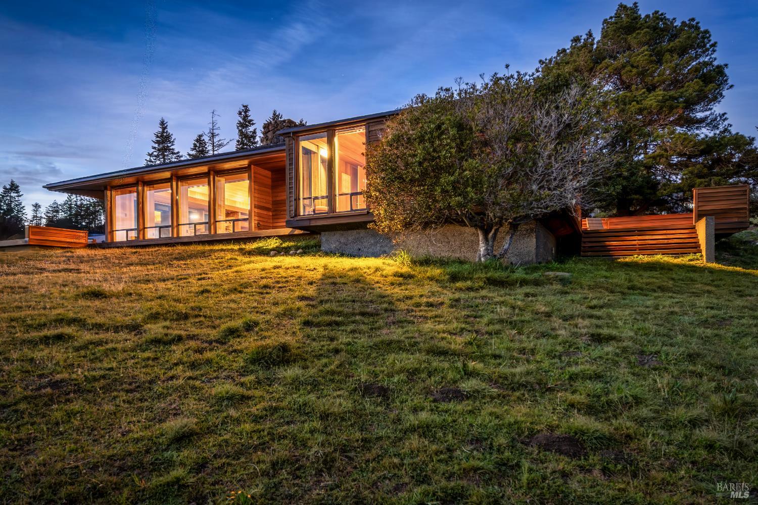 326 Conifer Close The Sea Ranch, CA 95497 - Photo 3 of 26 Situated on 1.17 acres surrounded by commons on 3 sides, this sunny house is very private.