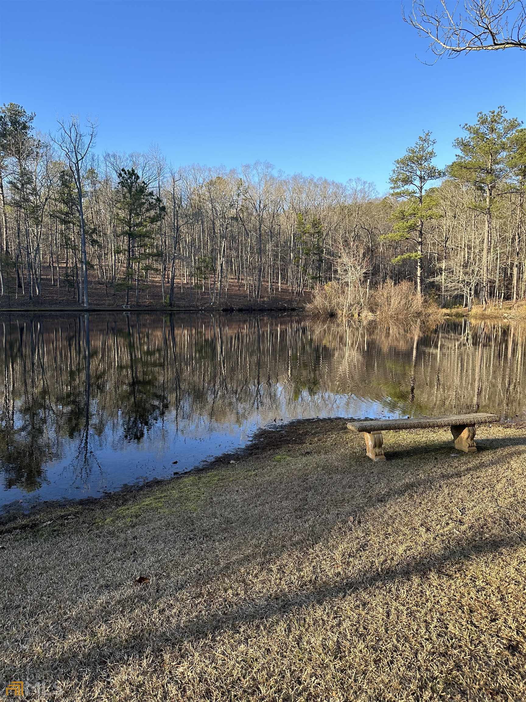 Lot 19 Mountain Ridge Drive Waverly Hall, GA 31831 - Photo 19 of 26 a view of a lake with a mountain in the background
