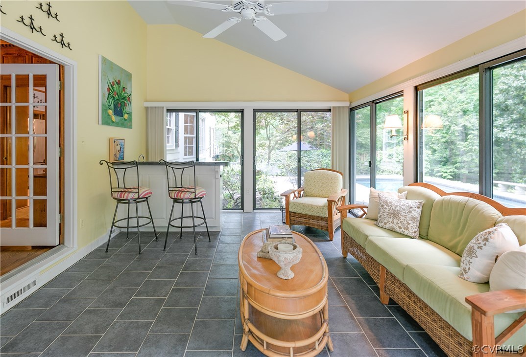 9800 Kingsbridge Road Henrico, VA 23238 - Photo 22 of 50 Sunroom with view of pool