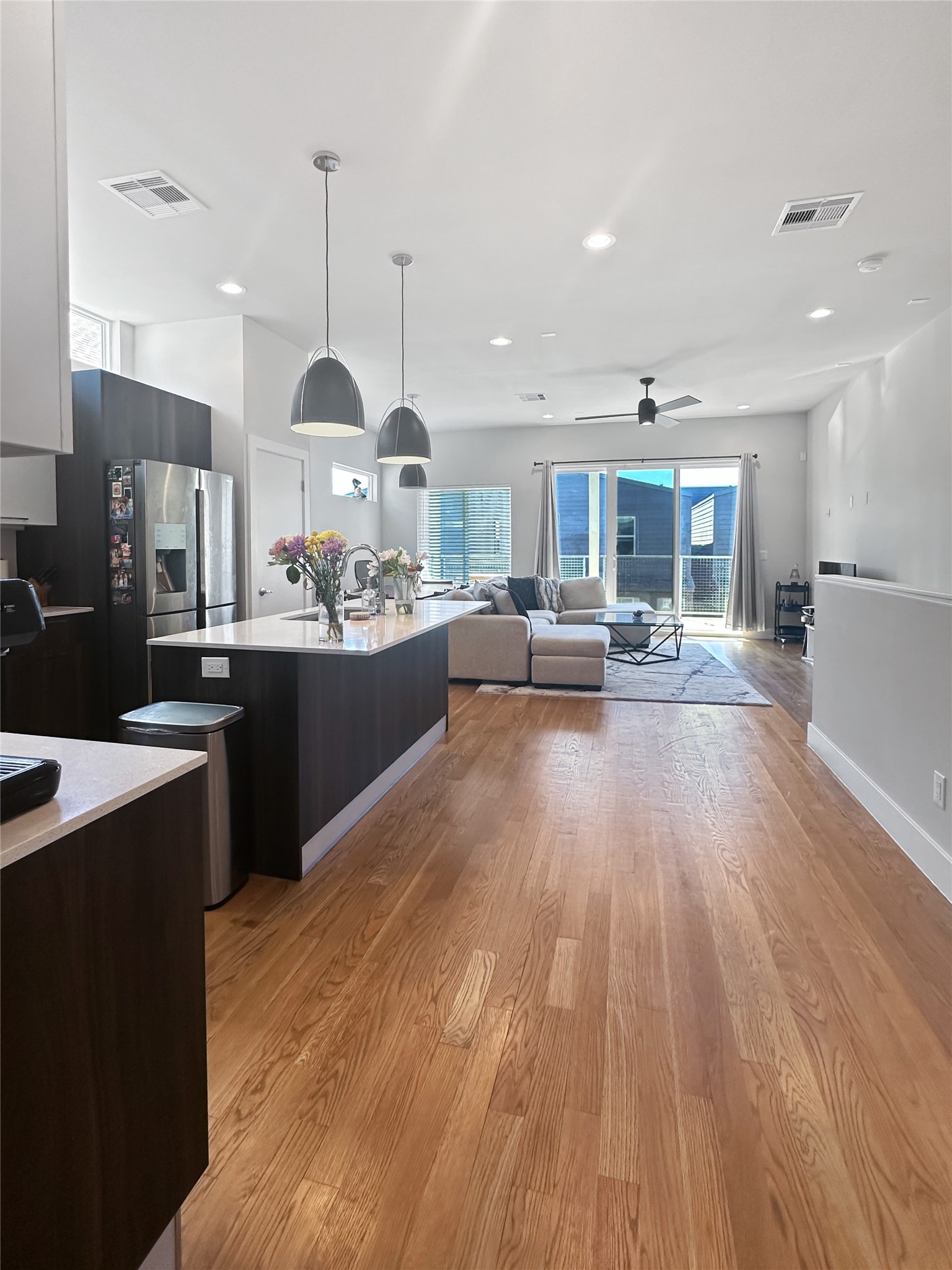 4702 Oats Street, Unit B Houston, TX 77020 - Photo 4 of 20 a large kitchen with lots of counter space and stainless steel appliances