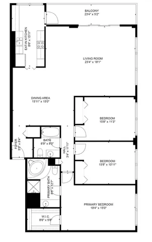 $1,150,000 | 1801 South Flagler Drive, Unit 202, West Palm Beach, FL 33401