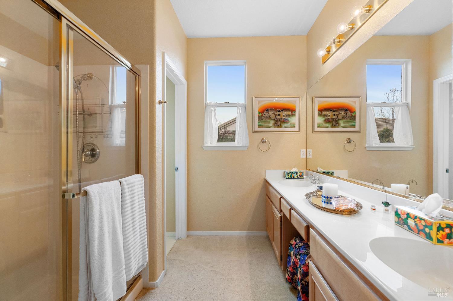 672 Meadowbrook Lane Rio Vista, CA 94571 - Photo 14 of 39 a bathroom with a sink and a mirror