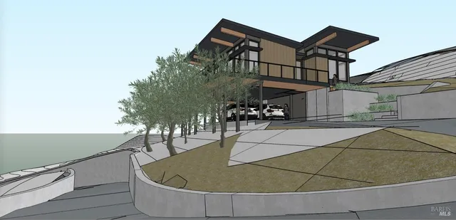 a view of a house with outdoor space