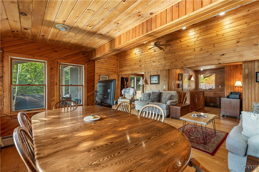 8119 Capron Road Forestport, NY 13494 - Photo 15 of 37 Dining & living room