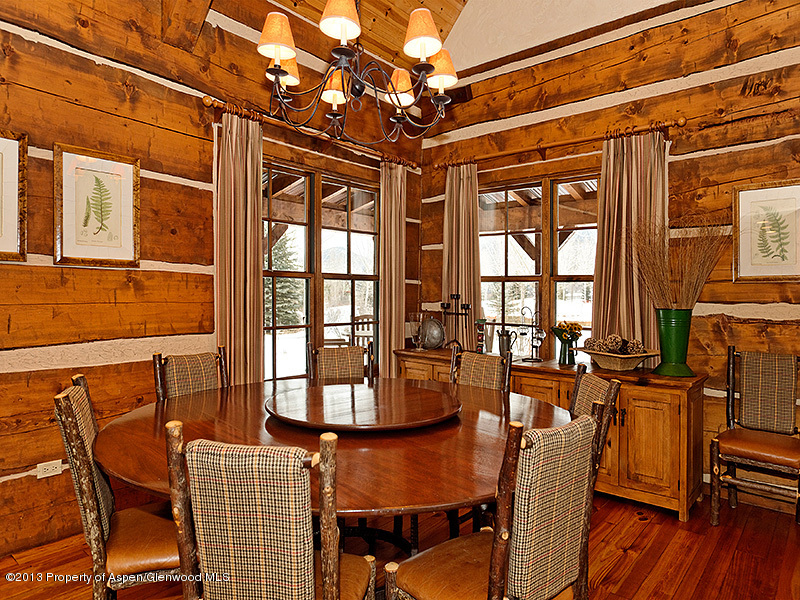 19 Arbaney Ranch Road Basalt, CO 81621 - Photo 5 of 20 a view of a dining room with furniture and wooden floor