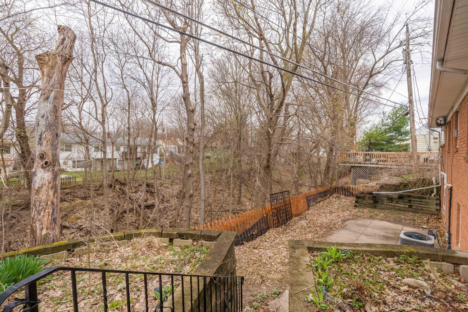 3103 15th Street A Moline, IL 61265 - Photo 30 of 33 a view of a backyard with wooden fence