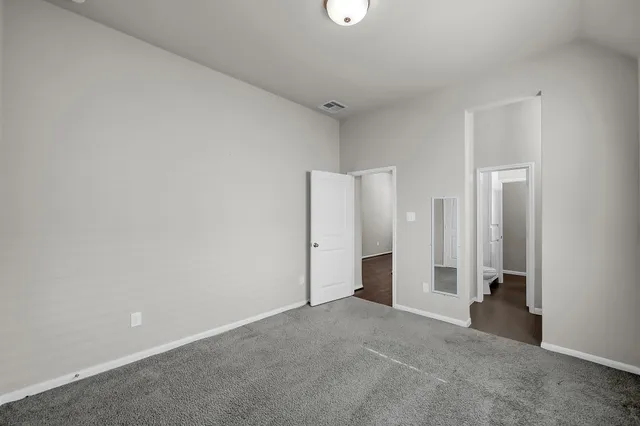 a view of a room with closet