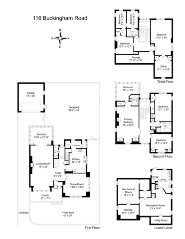 $4,250,000 | 116 Buckingham Road | Prospect Park South
