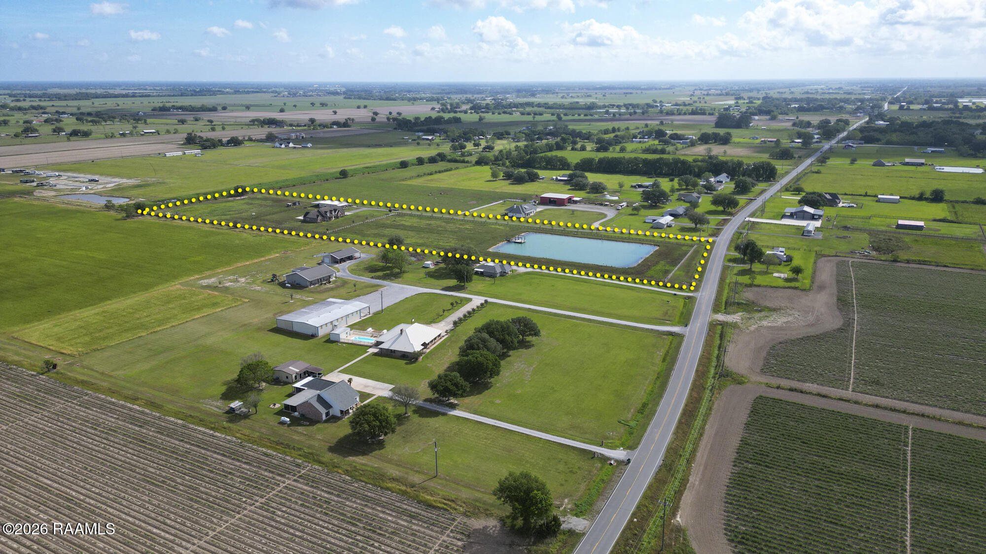 12920 La Highway Kaplan, LA 70548 - Photo 37 of 37 12920 HWY 697 AERIALS-5-OUTLINED