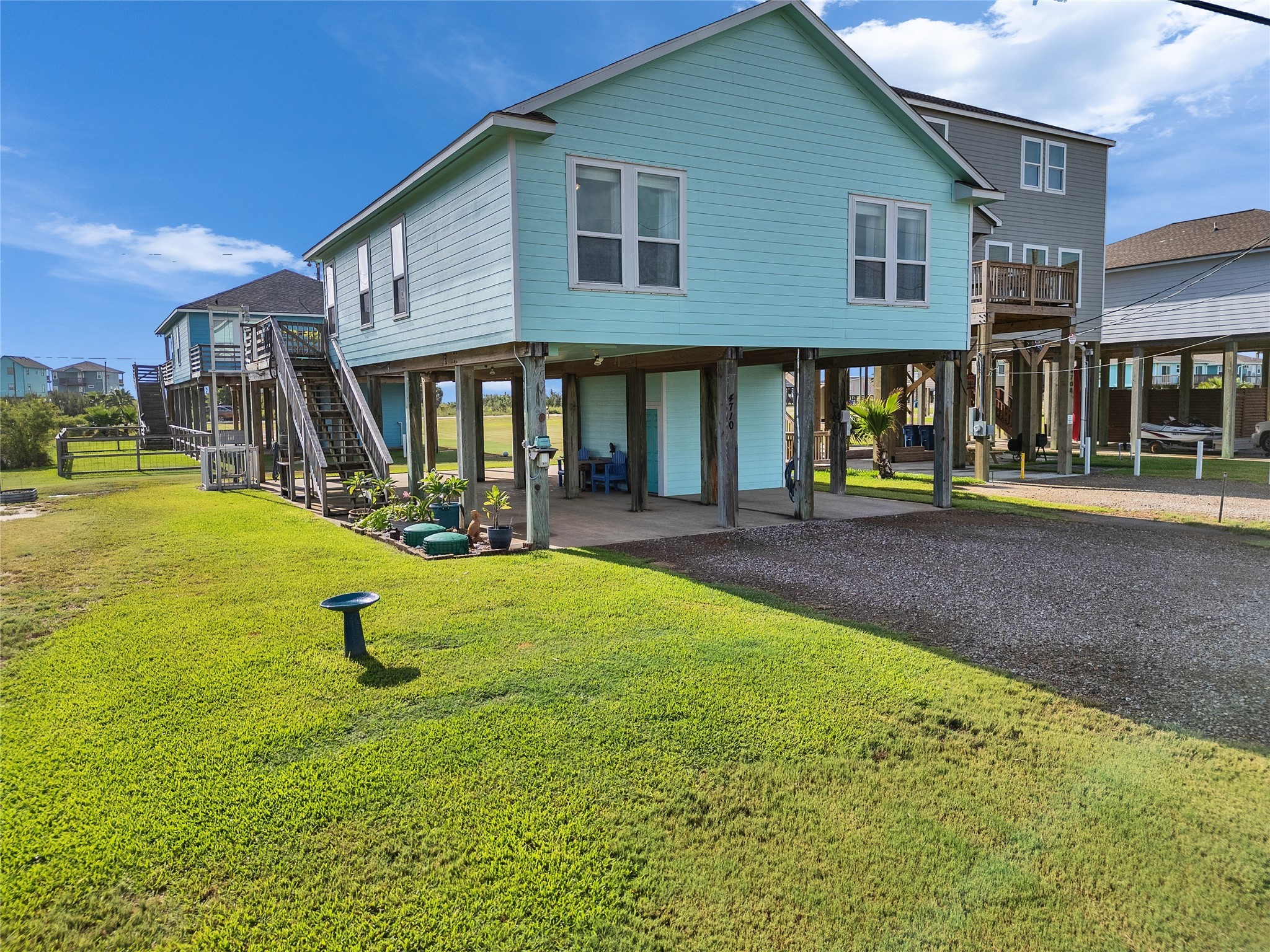 4710 Palm Street Freeport, TX 77541 - Photo 6 of 23 a view of a house with a yard