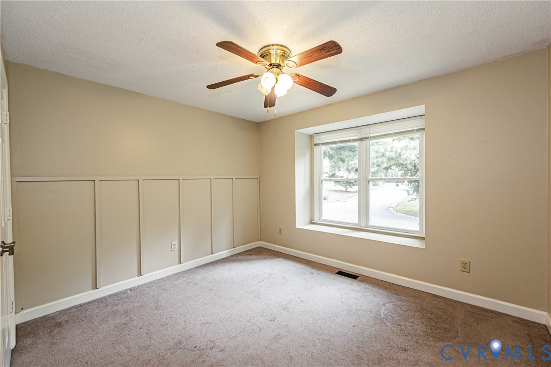 2806 Cove Ridge Road Midlothian, VA 23112 - Photo 37 of 52 Vaulted ceiling featuring a ceiling fan with integ