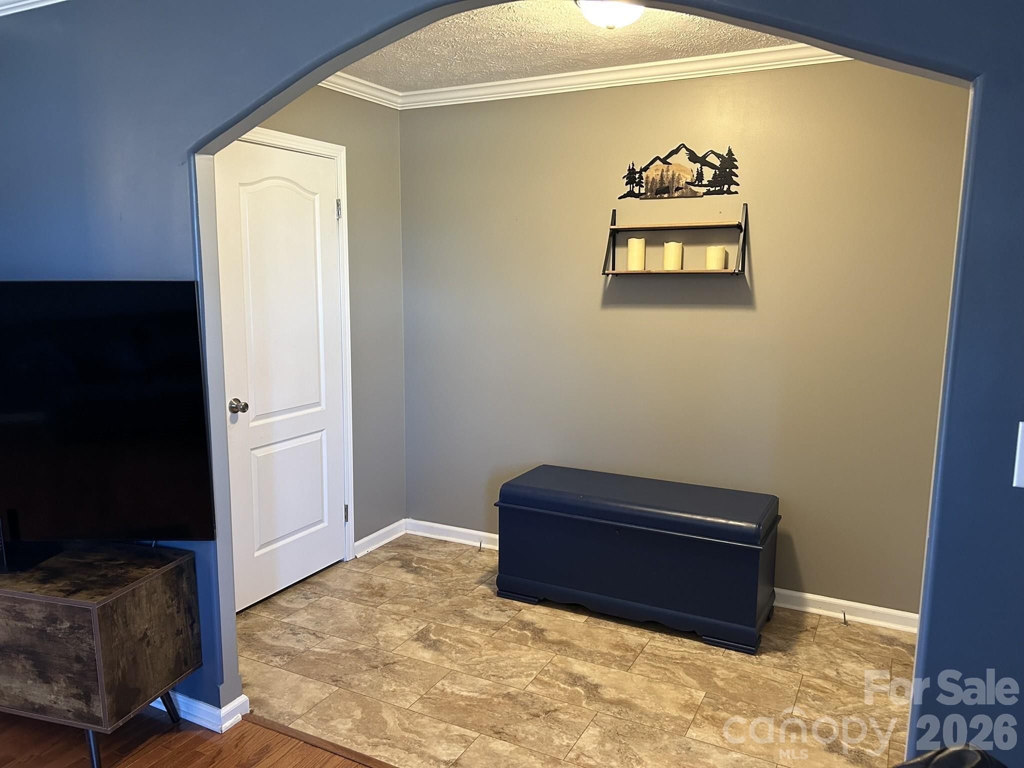 3343 Hollis Road Ellenboro, NC 28040 - Photo 18 of 48 a view of room with workspace and wooden floor