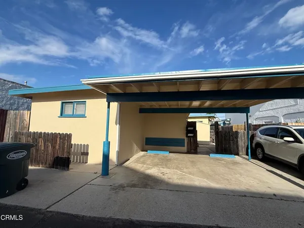 a view of a car garage