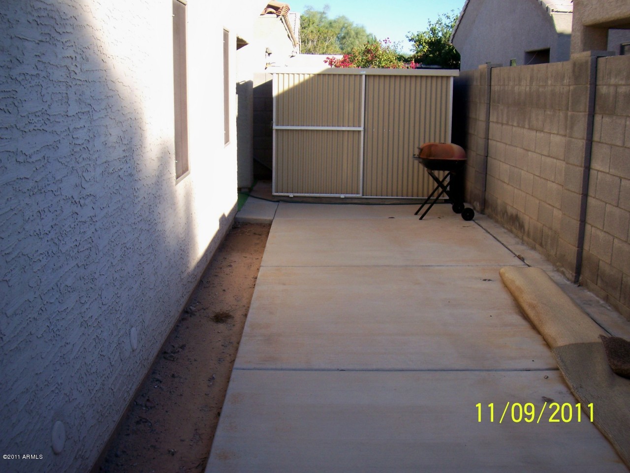 2603 East Fraktur Road Phoenix, AZ 85040 - Photo 8 of 8 BACK YARD W/STORAGE SHED