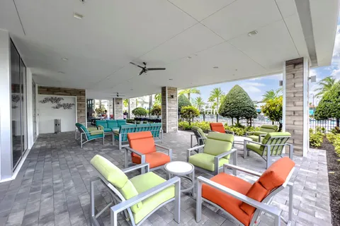 a outdoor space with patio the couches and chairs