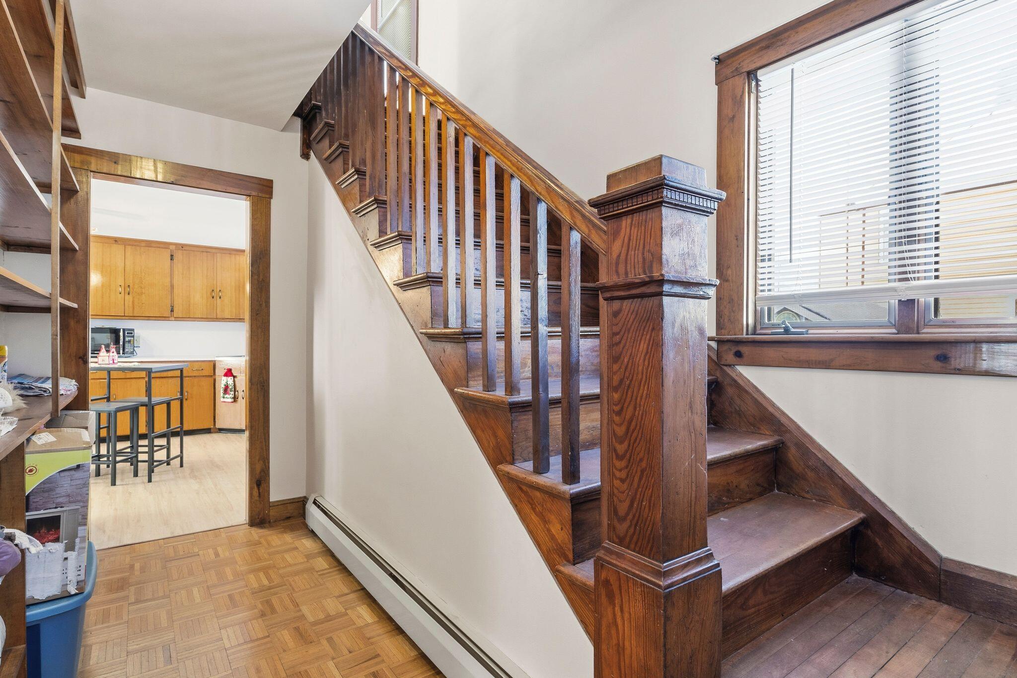 33 Maple Street Limerick, ME 04048 - Photo 18 of 38 Beautiful wood staircase
