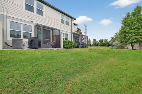 a view of a golf course with a lake