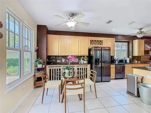 a view of hallway with washer and dryer